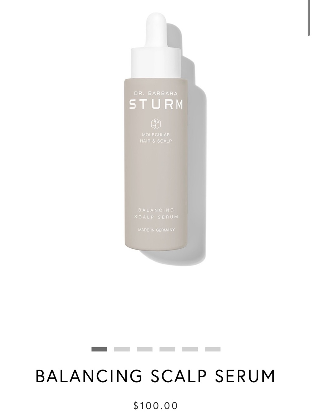 Dr. Barbara Sturm Balancing Scalp Serum - Beige